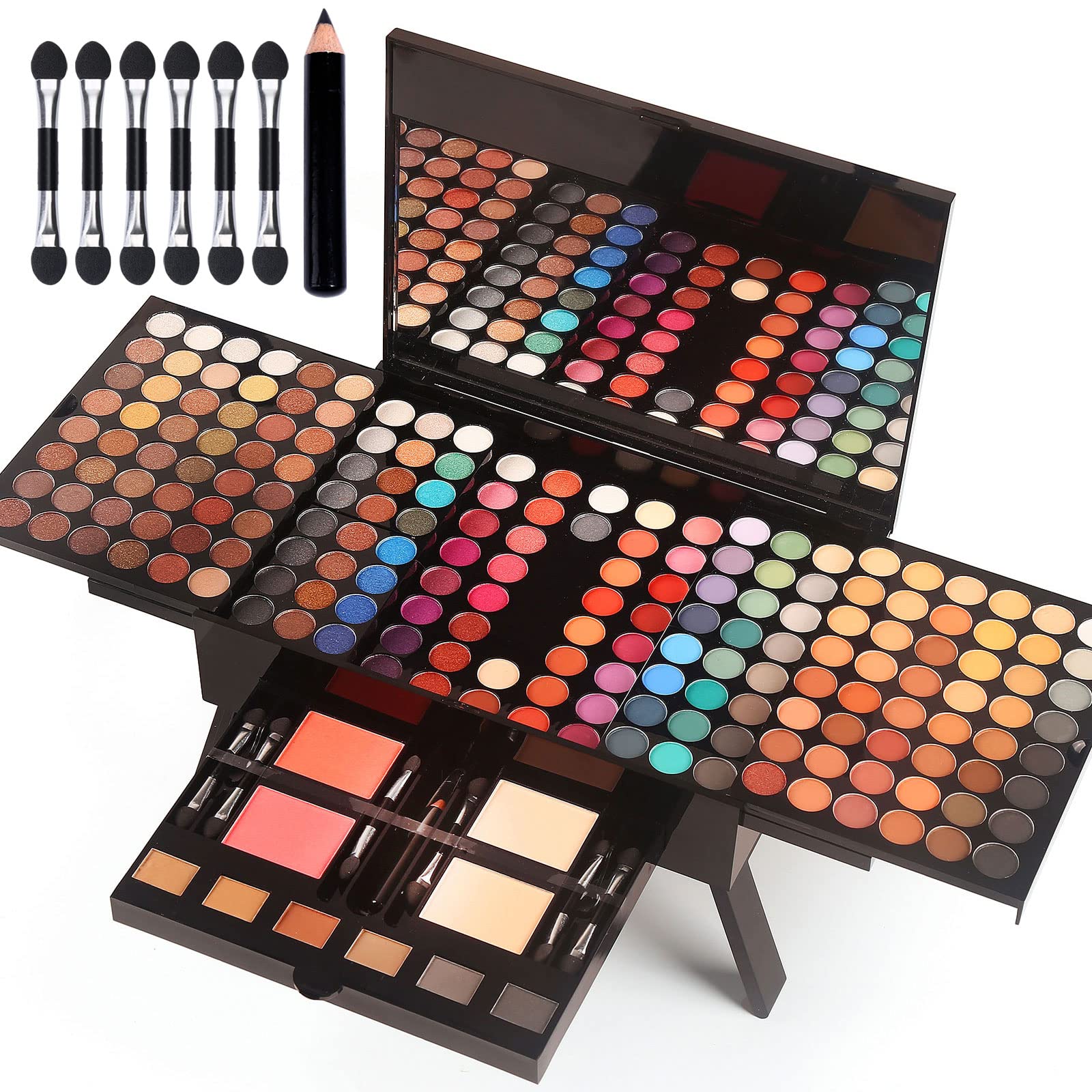 MORNECA coffret maquillage: fards pastel brillants pour regards lumineux.