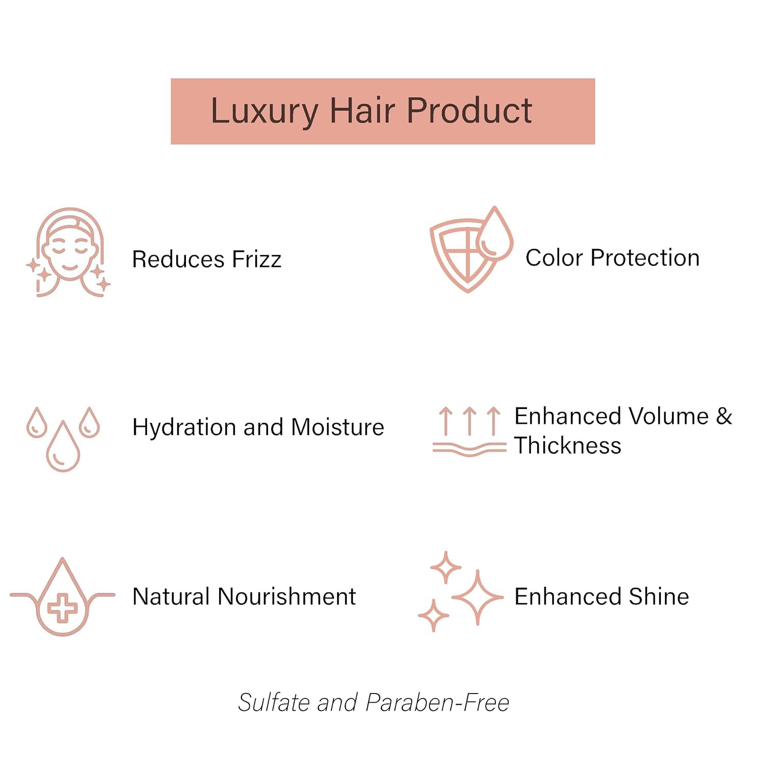 Moroccan Gold Series All Hair Types Leave-In Spray for diverse textures.