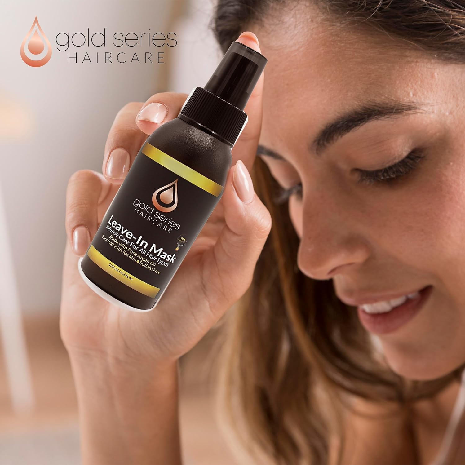 Moroccan Gold Series Damage Repair Rich Formula nourishes and smooths.
