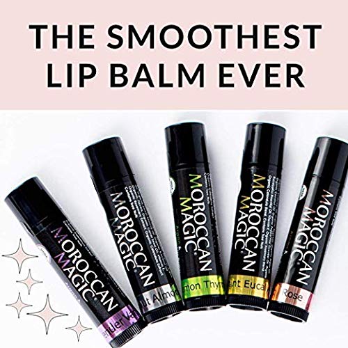 Moroccan Magic Lip Balm base for lipstick — acts as a gentle lip primer.