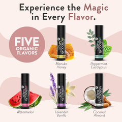 Moroccan Magic peppermint eucalyptus lip balm with cooling relief