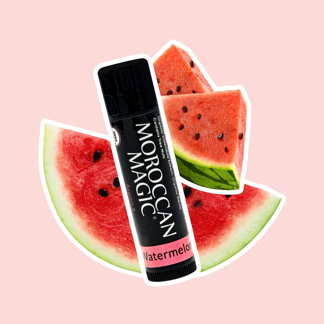Moroccan Magic Watermelon Lip Balm Gift Set is ideal for gifting.