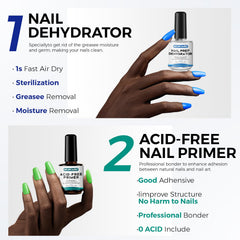 Morovan acid-free primer 10ml shown for gentle adhesion
