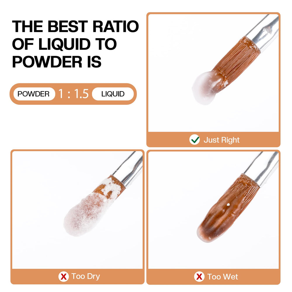 Morovan powder kit helps create long-lasting manicure without yellowing.