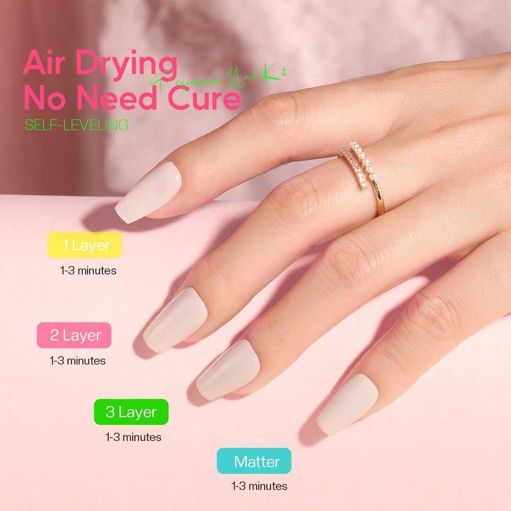 Morovan air-dry, non-gel system lets you DIY without lamps
