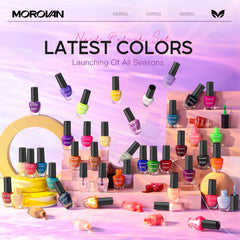 Morovan base coat bottle in-pack supports smooth application and longer wear