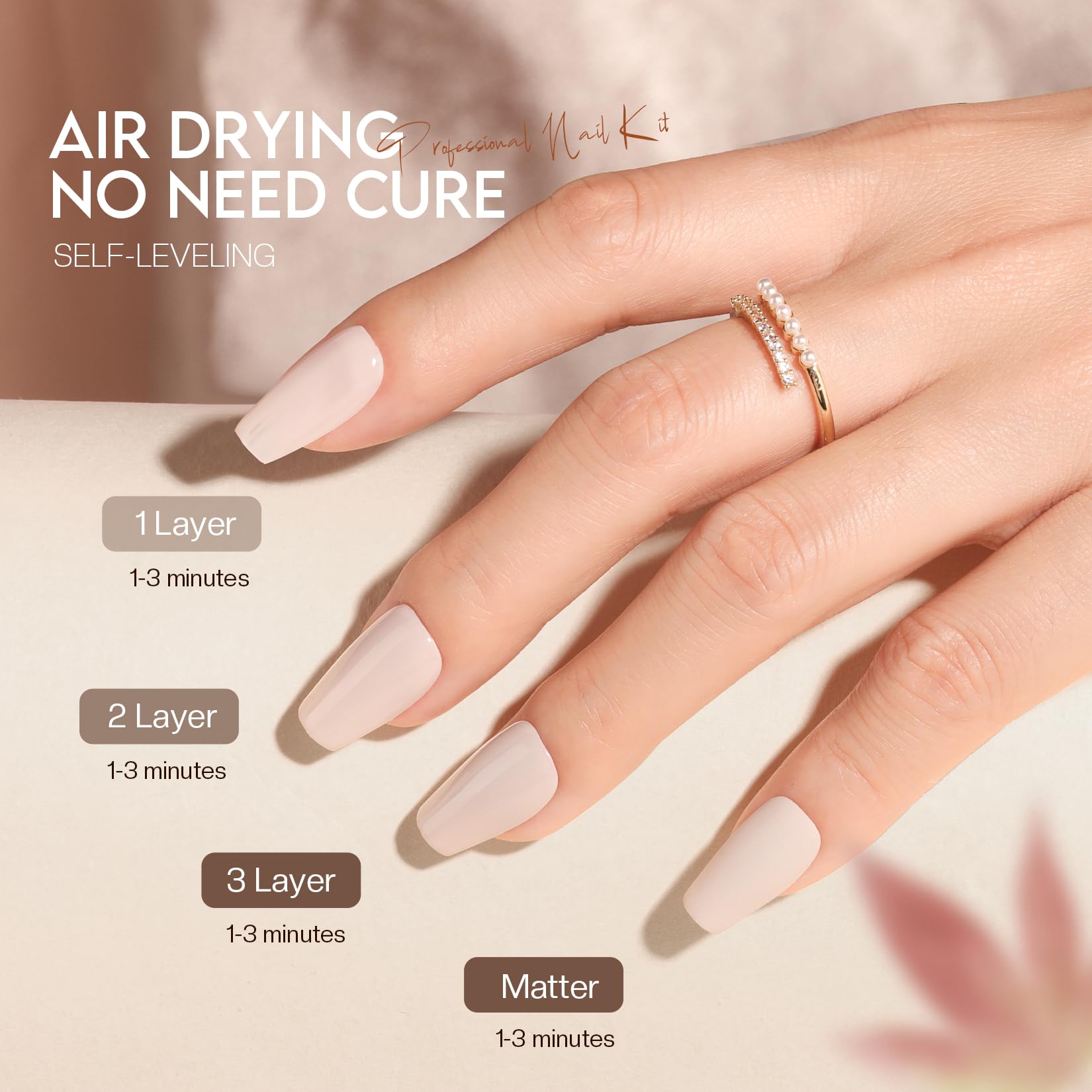 Morovan Brown Nail Polish Set holiday-party-look enhances festive style