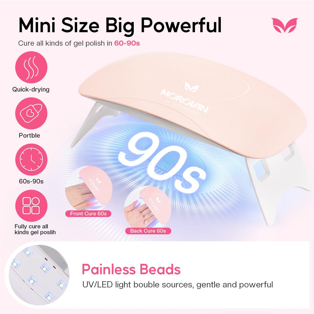 Morovan glitter powder pack adds sparkle to nail designs