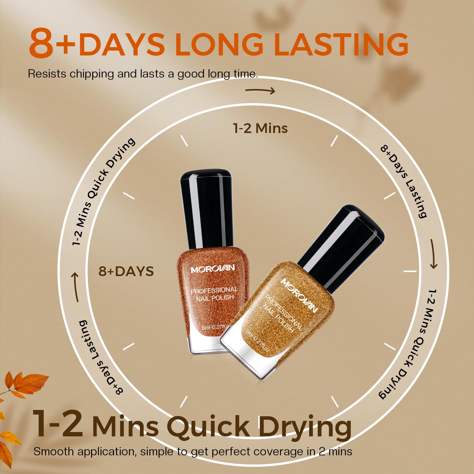 Morovan gold maple-leaf polish completes the set with a luxe festive touch.