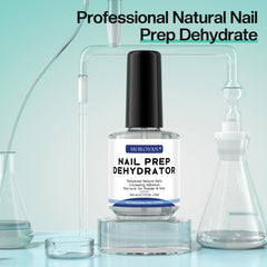 Morovan Dehydrator brush applying prep for clean nails with quick dry