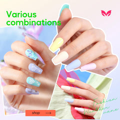 Morovan fast-dry nail polish application demonstrates quick, smooth coverage.