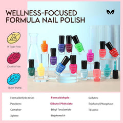 Morovan nail polish set air-dry formula—no lamp needed for quick DIY nails.