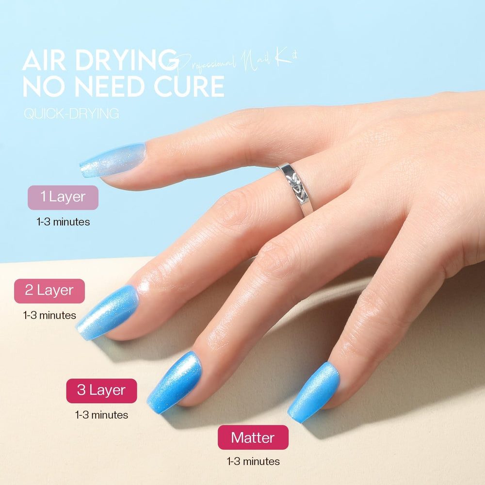Morovan nail polish set swatches display the 15 shades for planning looks.
