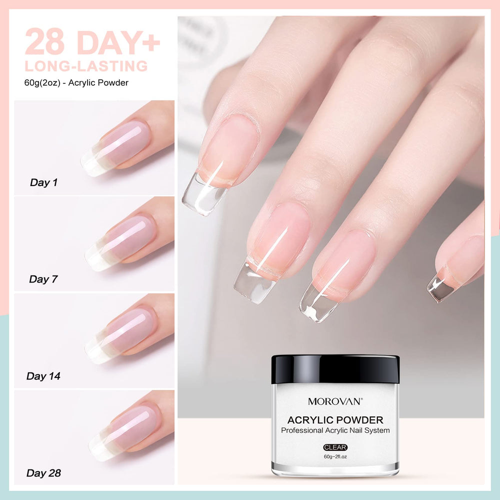 Morovan no-lamp-needed drying powder speeds up nail art sessions