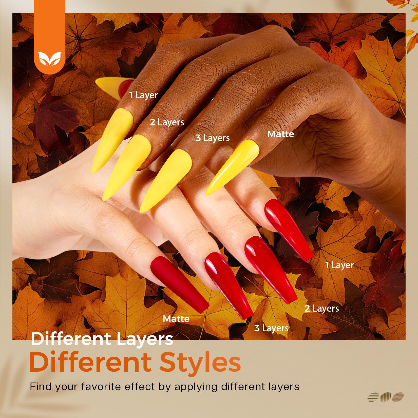 Morovan quick-dry nail polish kit dries in minutes without a UV lamp.