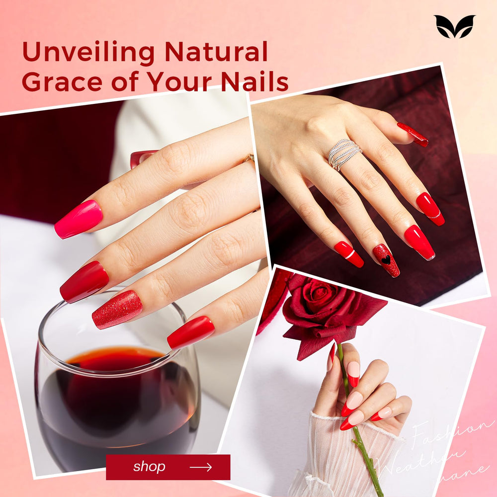 Morovan candy-apple-red polish for bold daytime wear and events.