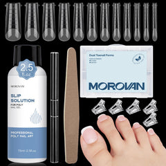 Morovan Slip Solution bottle for smooth, anti-stick gel extensions