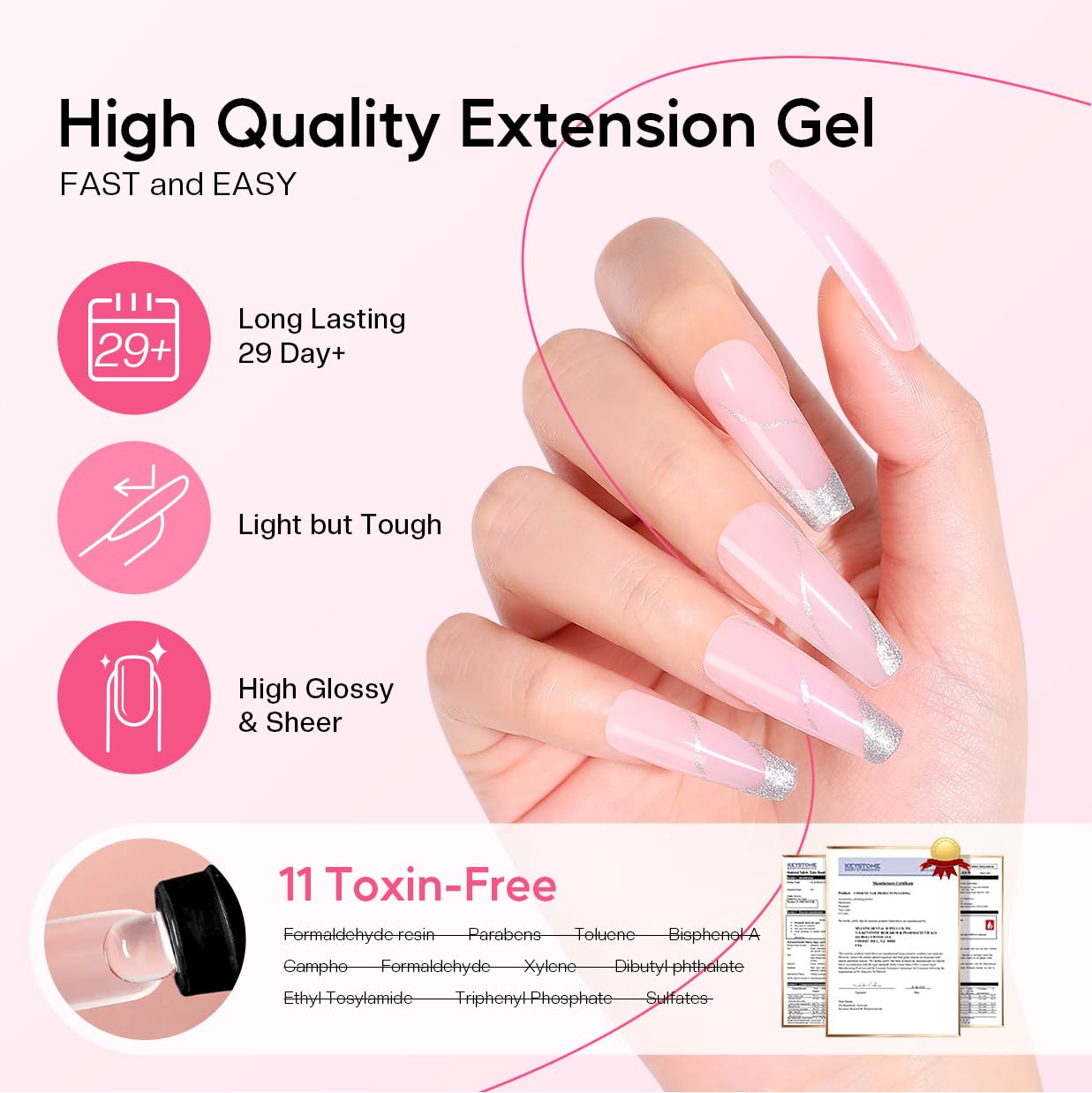 Morovan UV light nail lamp for quick at-home curing