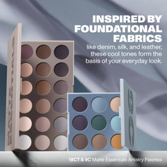 MORPHE 9C cool toned matte neutrals on skin for everyday sophistication