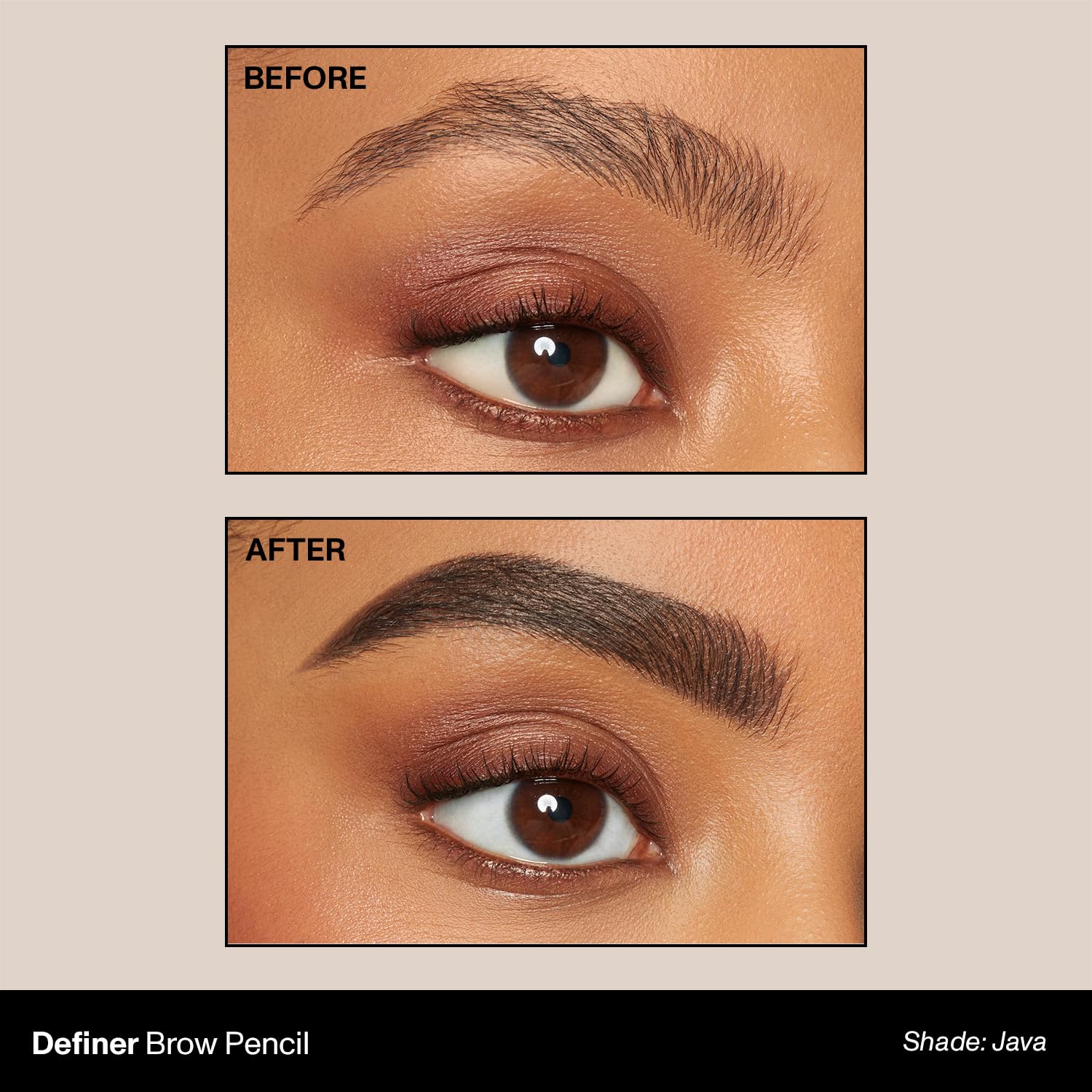 MORPHE Definer spoolie blends brows for a natural finish