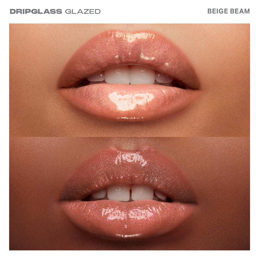 MORPHE Dripglass Beige Beam wand application demonstrating smooth glide and comfort.