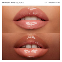 MORPHE Dripglass lip gloss applicator closeup for precise color application