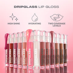 Macro close-up highlighting glass-like shine in MORPHE Dripglass Polished Peach