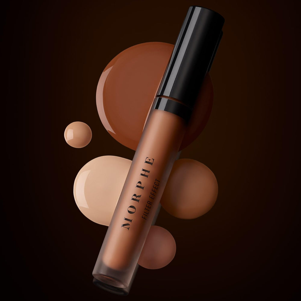 Illustration of hyaluronic acid hydration benefits in Morphe concealer.