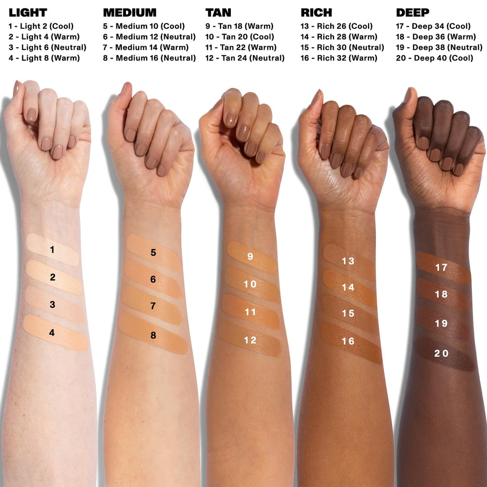 Morphe concealer waterproof test shows sweatproof, transfer-proof wear.