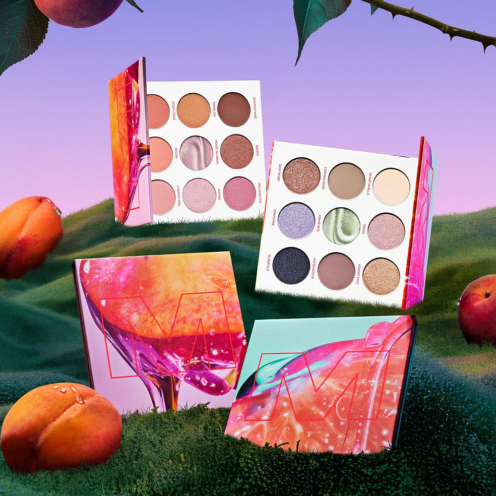 MORPHE Forbidden Honey compact open for travel use