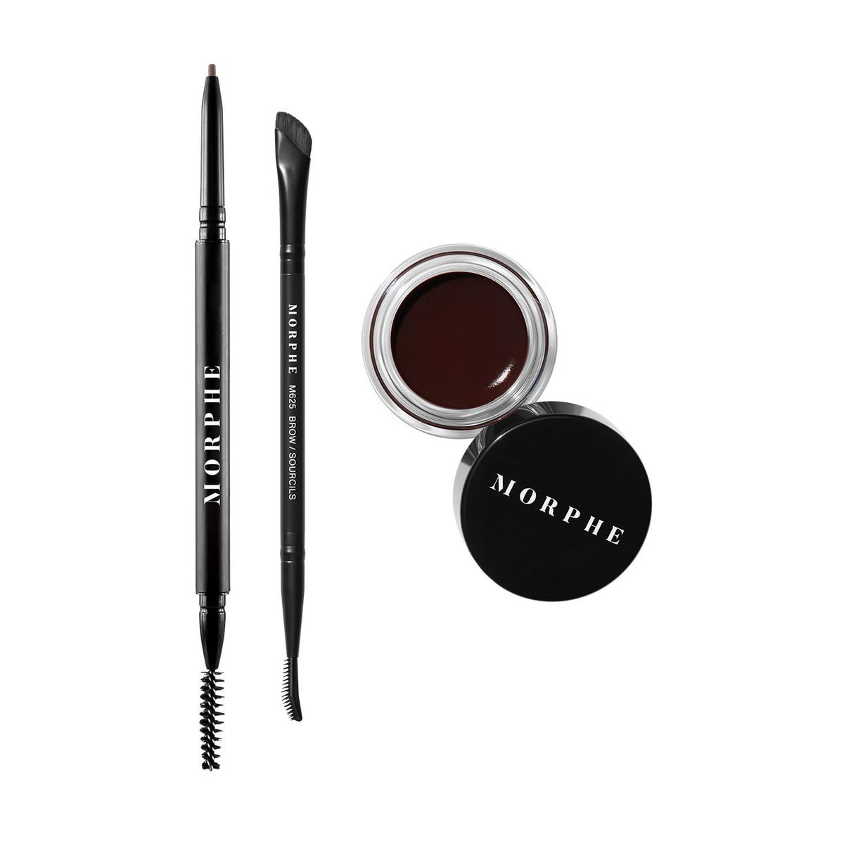 MORPHE High Archiever Micro Brow Pencil close-up for natural hairlike strokes.