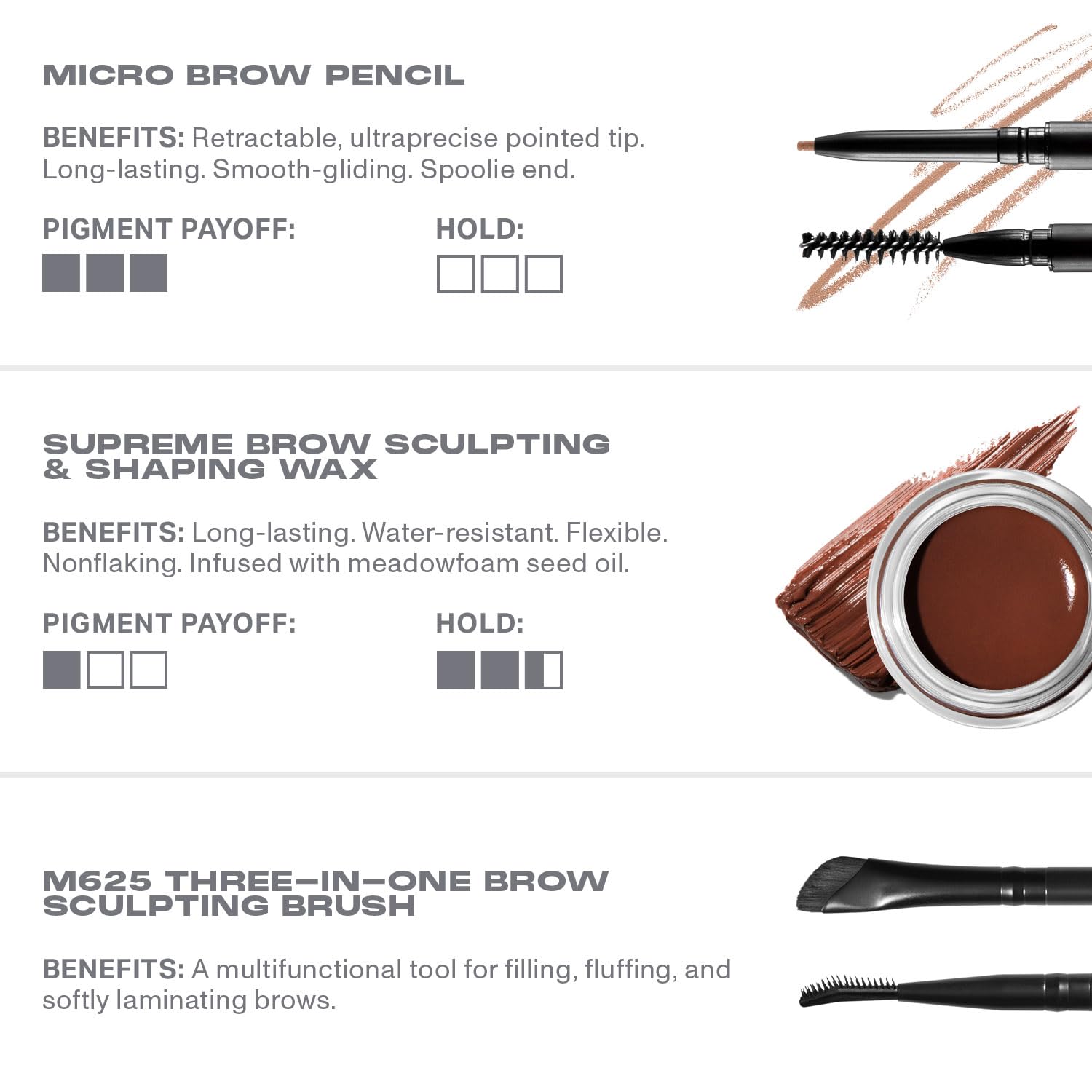 Morphe High Archiever soft natural strokes and brow volume demo
