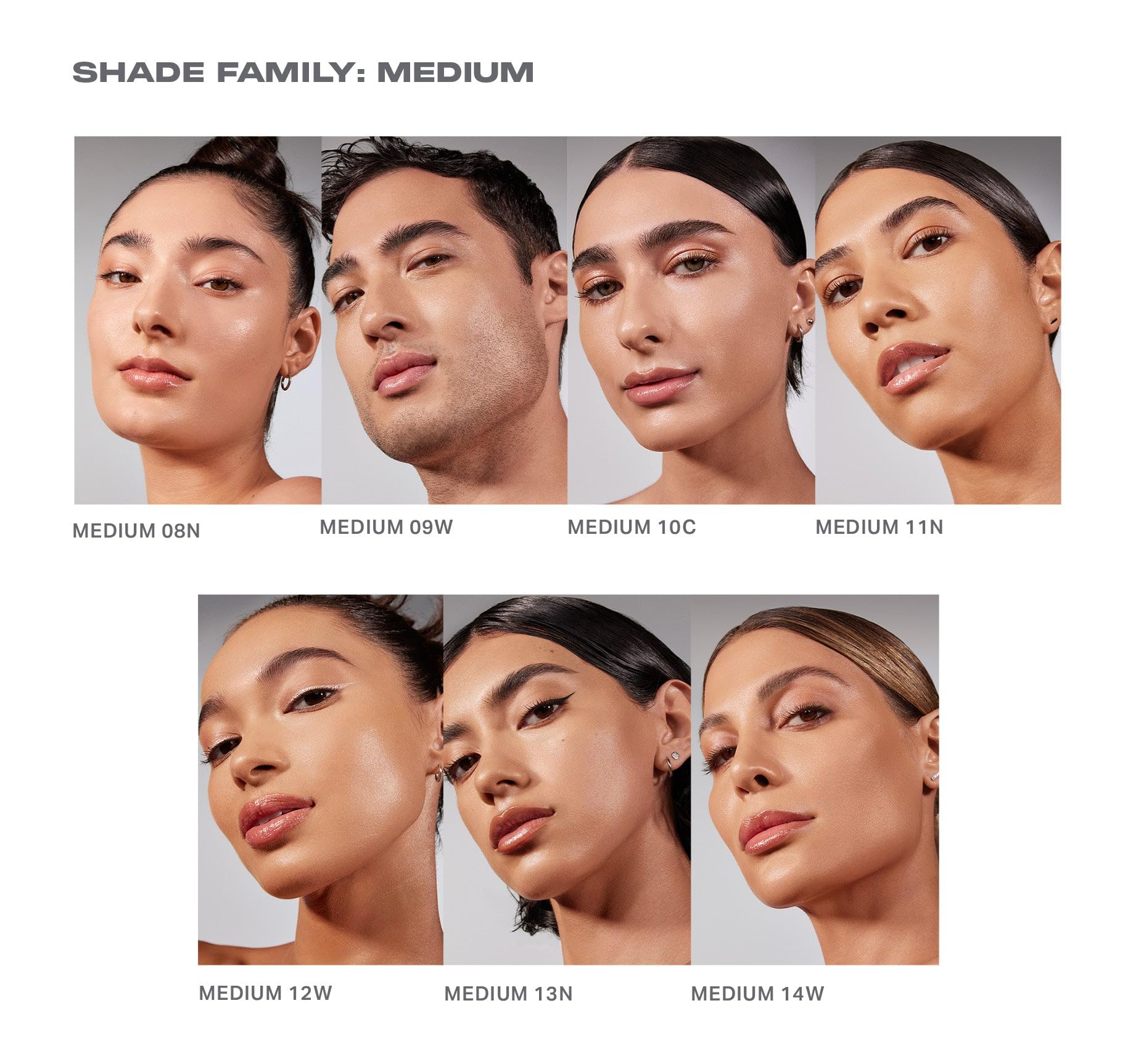 MORPHE Lightform Dewy Foundation swatch reveals natural radiance