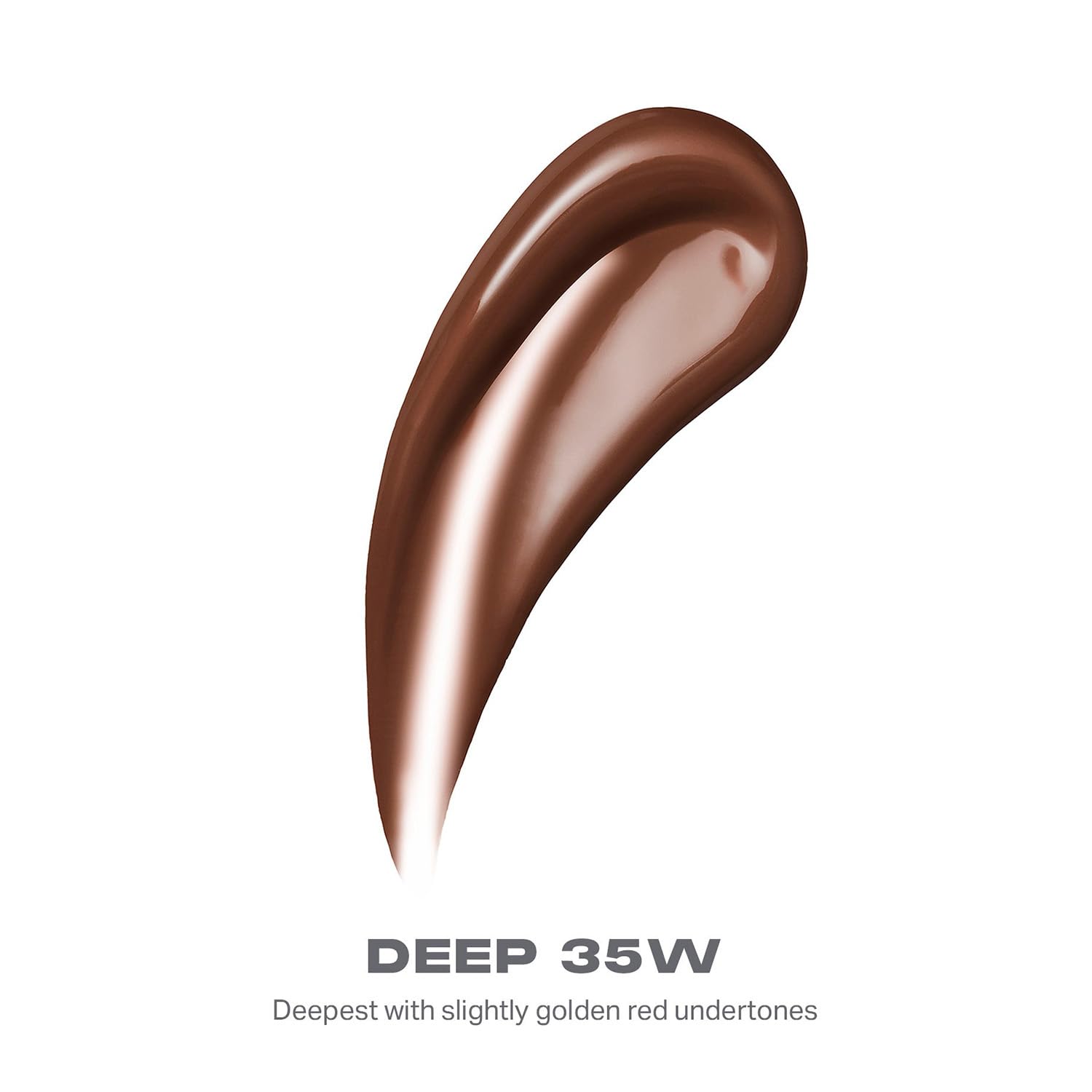 Morphe Lightform Dewy Foundation swatch reveals buildable coverage