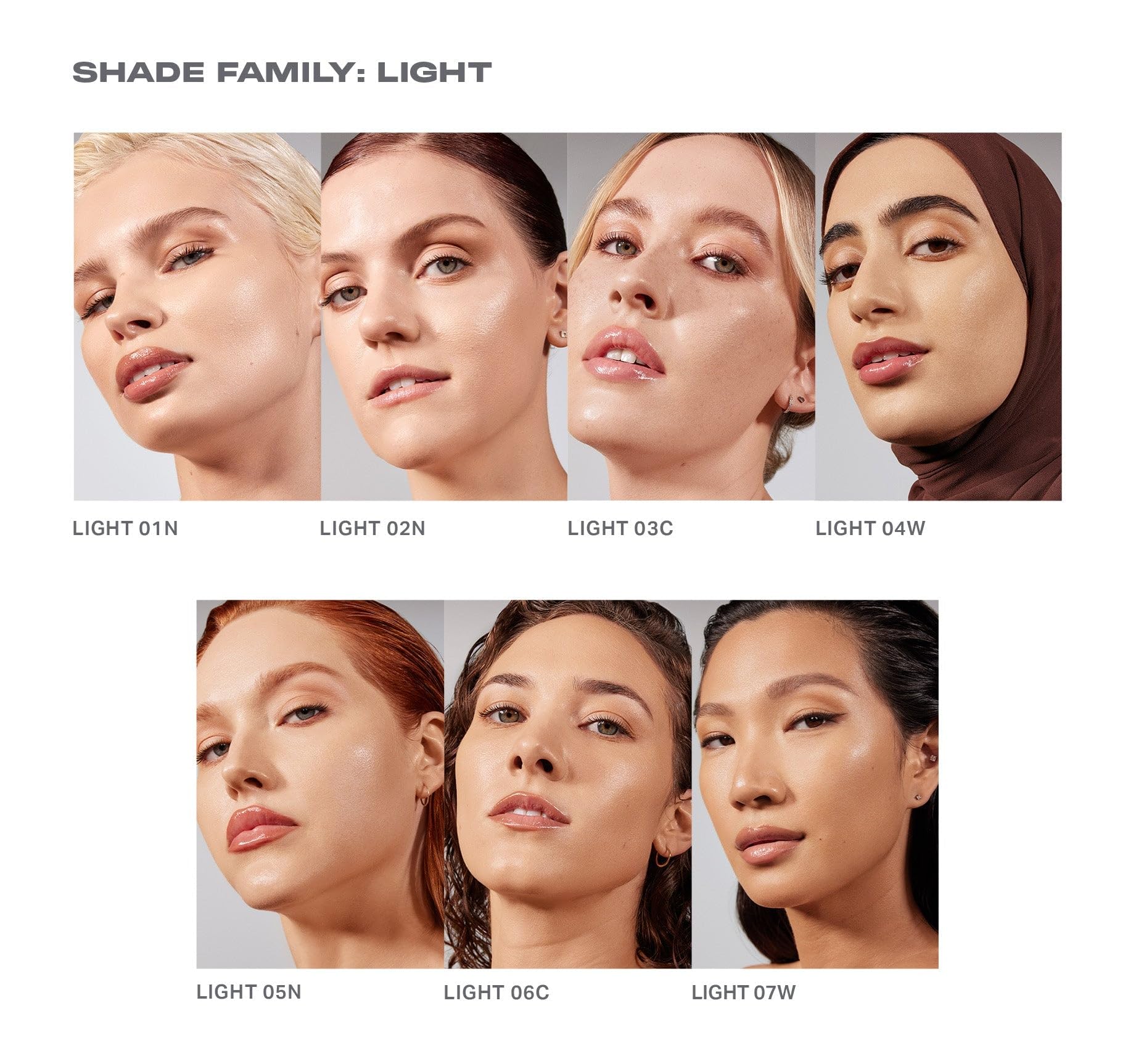 Morphe Lightform hydration close-up highlights skin moisture retention.