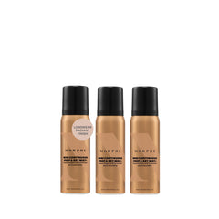 MORPHE mini bottle in continuous spray for even skin hydration and prep