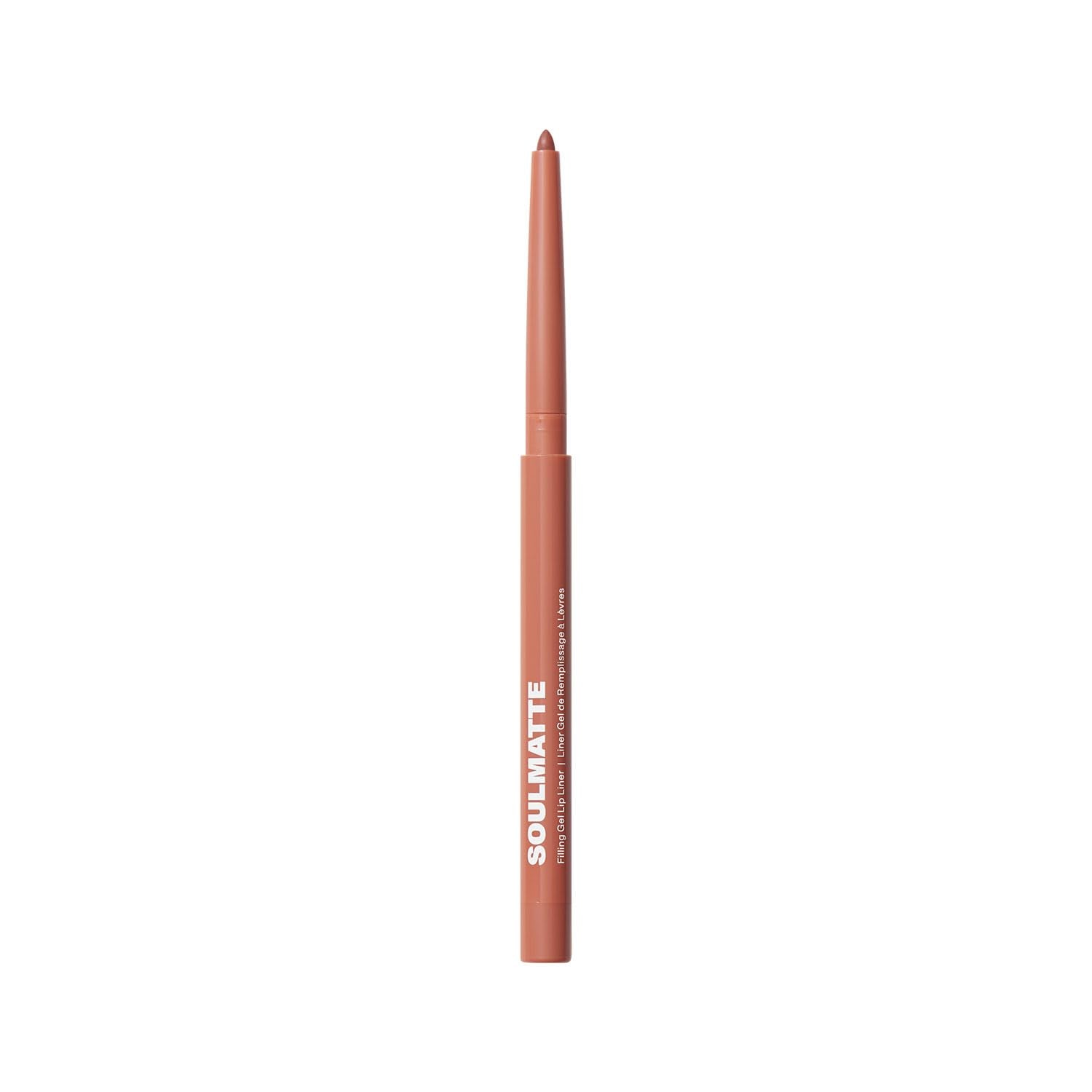MORPHE Soulmatte gel lip liner close-up glide for precise lip shaping and definition.