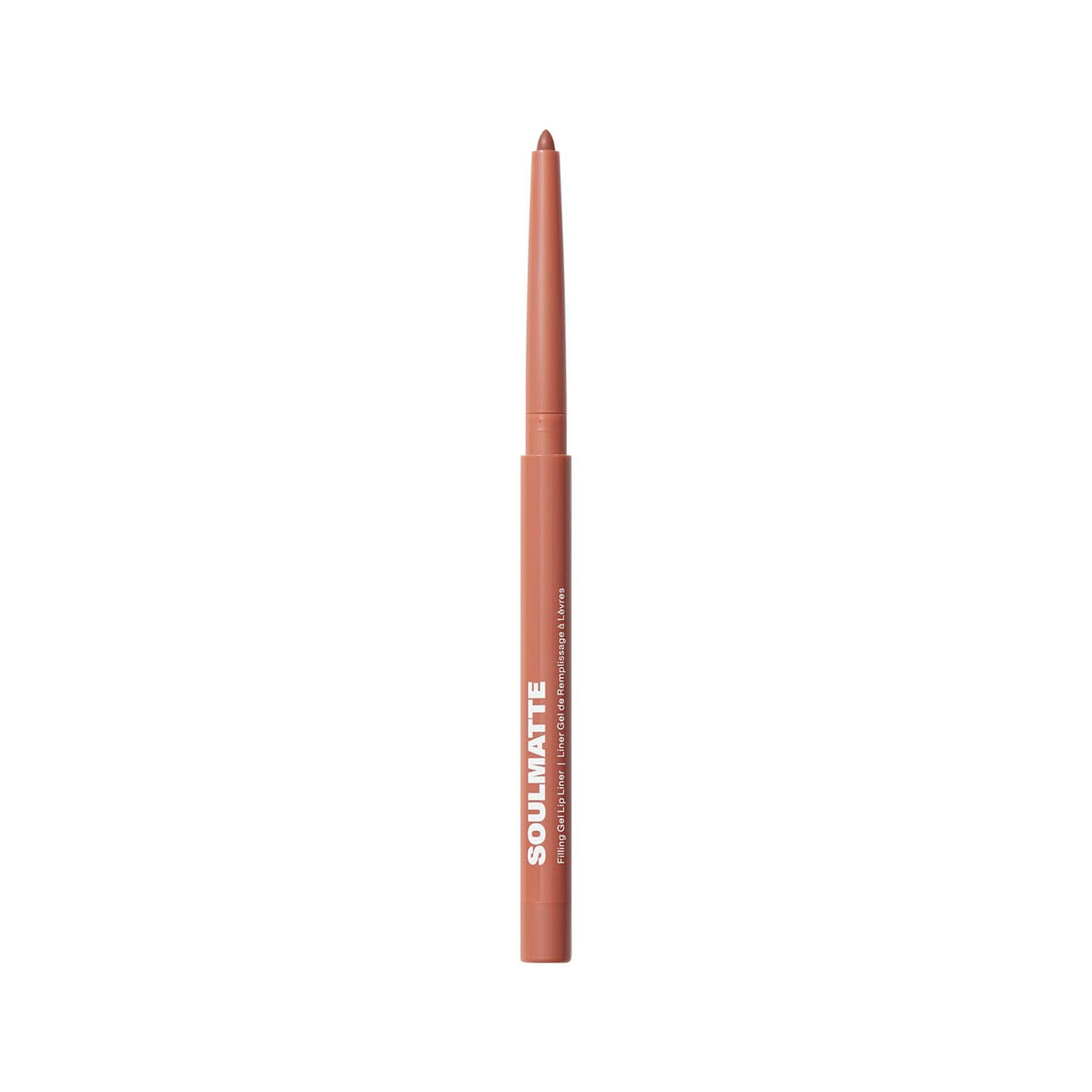 MORPHE Soulmatte gel lip liner close-up glide for precise lip shaping and definition.