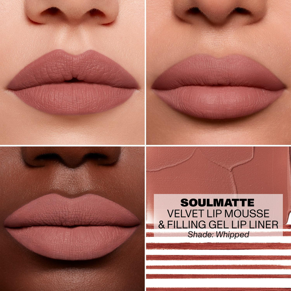 Morphe Soulmatte resists smudging for defined color all day.