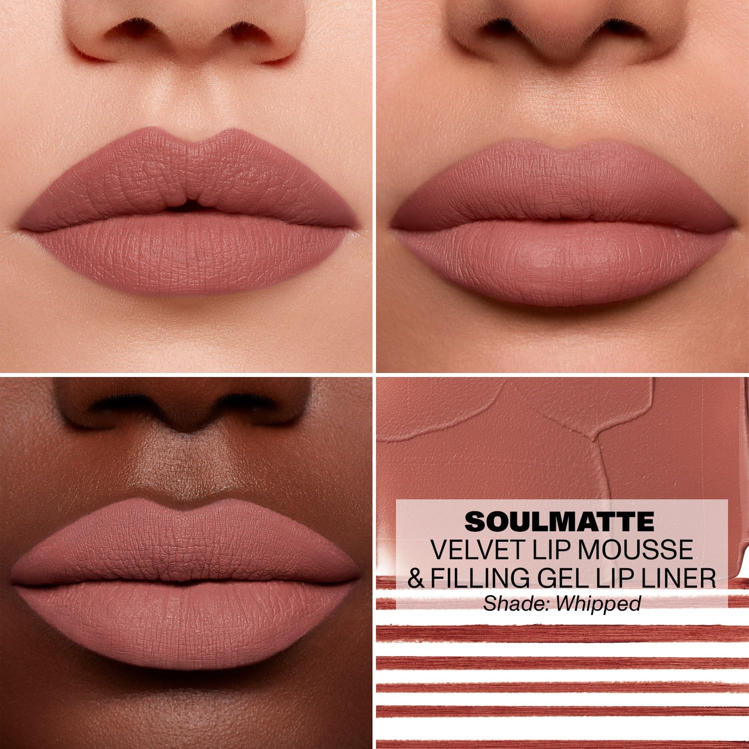 MORPHE Soulmatte smudge-resistant finish resists fading and smearing.