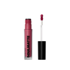 MORPHE Soulmatte velvet lip mousse application showing feather-light color and hydration