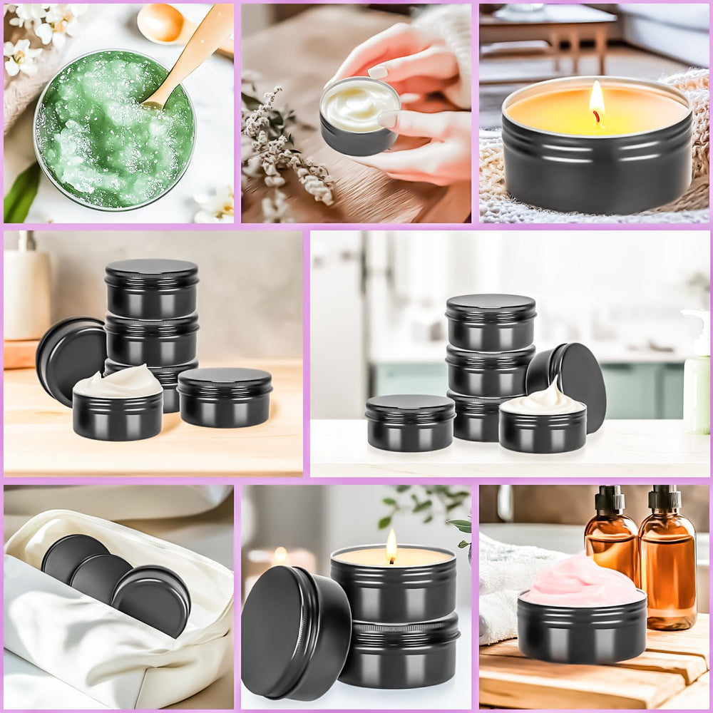 MotBach beard balm or salve in tin jars for easy touch-ups.