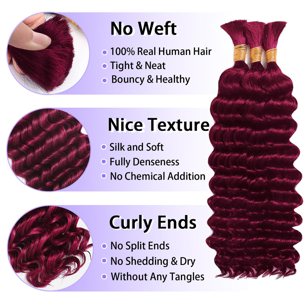 MOTFIN three bundles 110g pack for fuller braid coverage