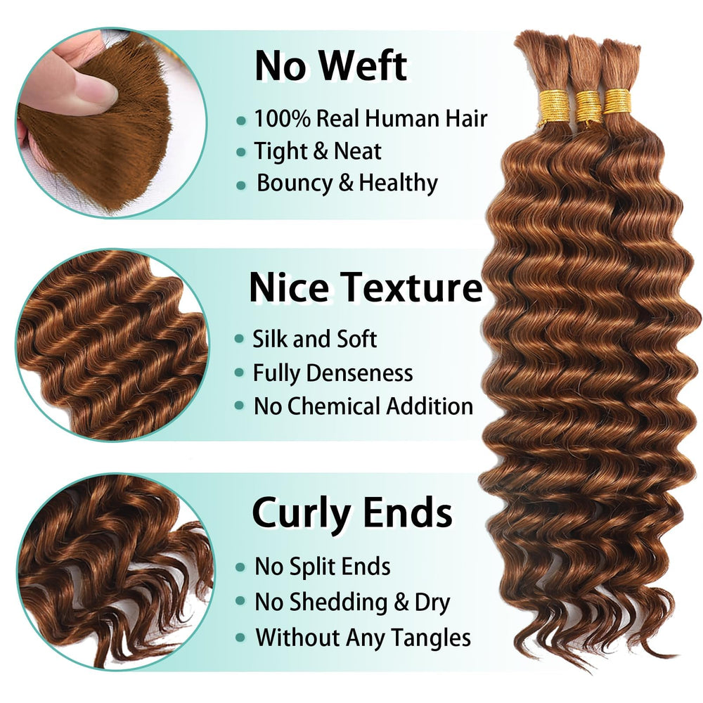 MOTFIN auburn ginger waves on boho braid for vibrant style