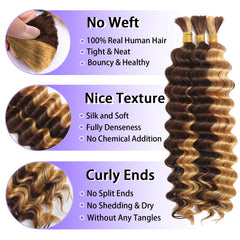 MOTFIN three-bundle pack, 110g per pack, quick full braid look.