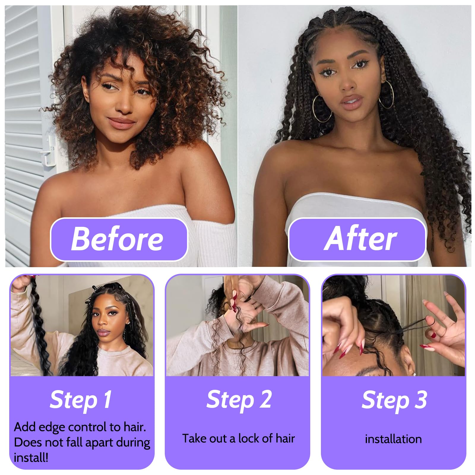 MOTFIN balayage ombre color options for vibrant customization.