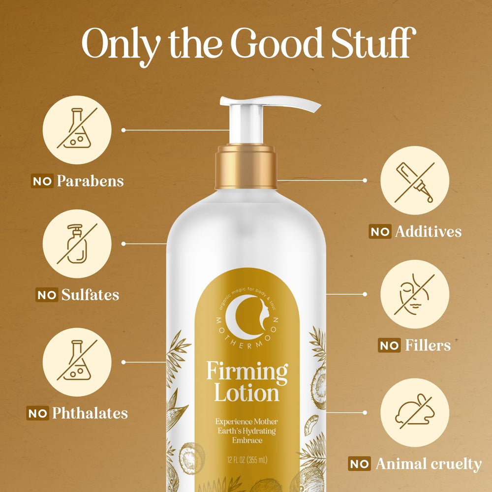 Mother Moon avocado oil bottle highlighting skin nourishment during pregnancy