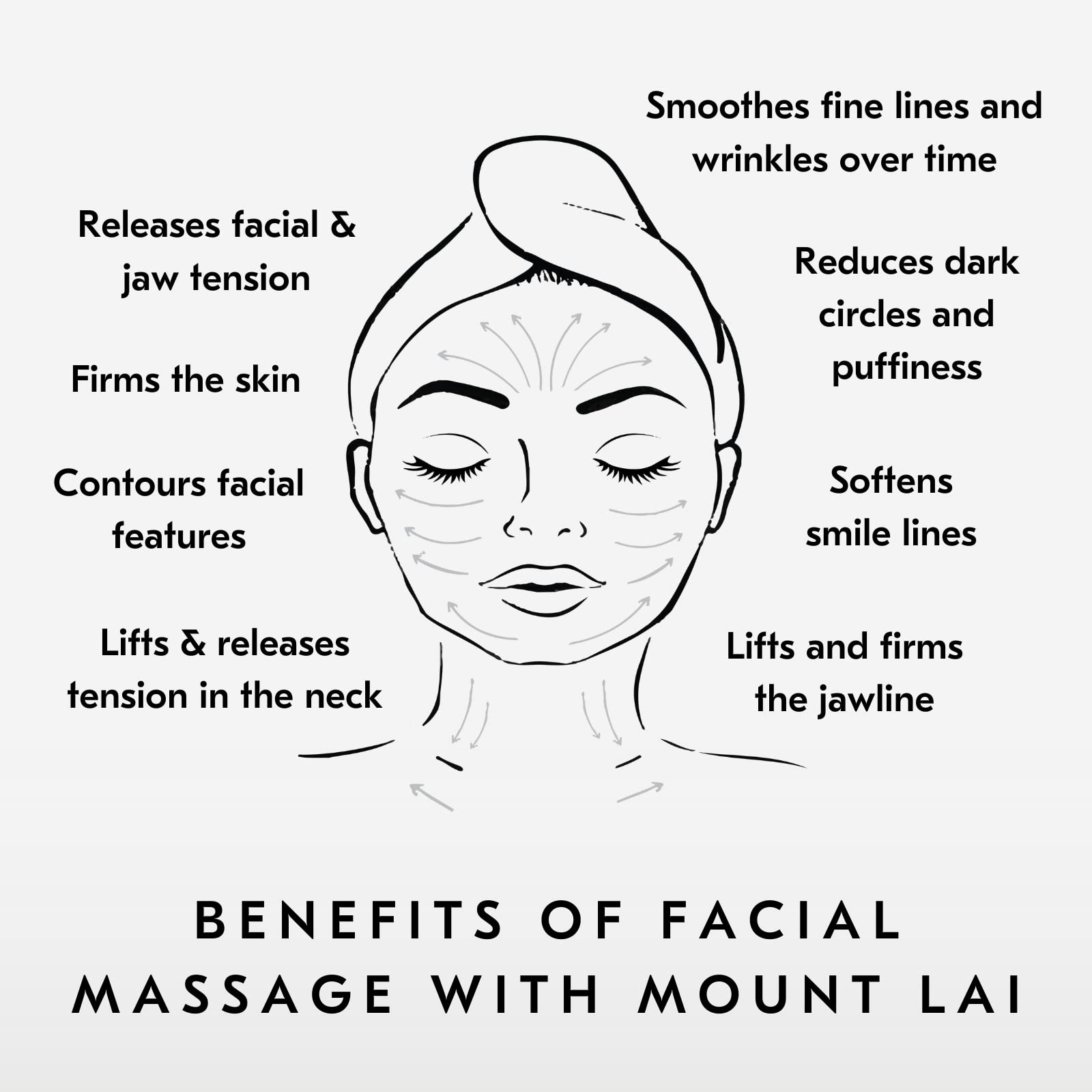 Mount Lai jade gua sha set displayed for daily facial routines.