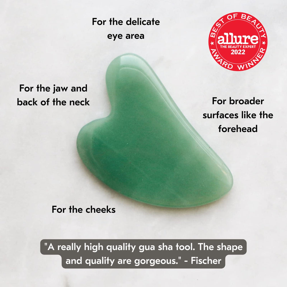 Mount Lai jade roller under-eye de-puffing motion.