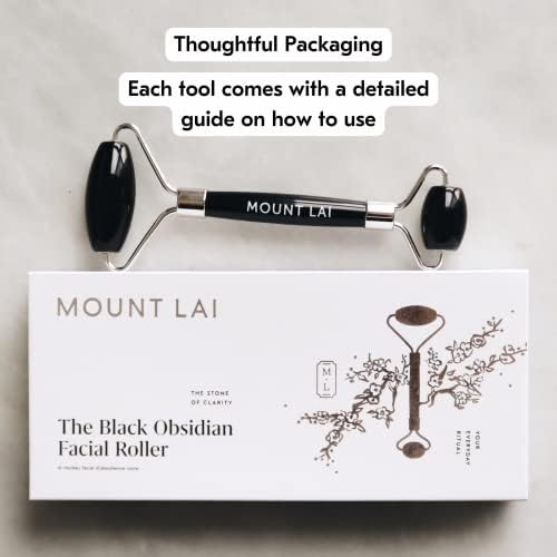 Mount Lai Warming Obsidian tool supports a calming self-care ritual